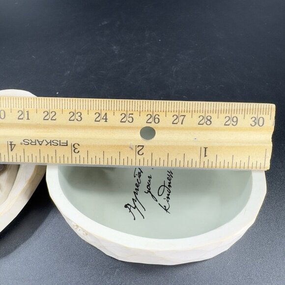 Vintage 2005 Willow Tree Trinket Box Jewelry Holder Demdaco Susan Lordi Resin - Picture 5 of 11